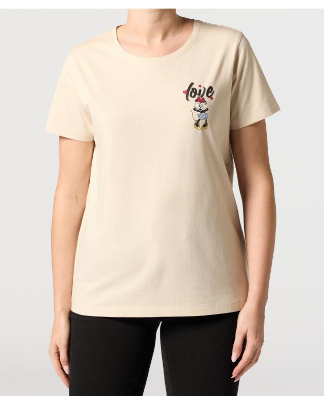 تيشيرت بتصميم شخصية مرخصة للنساء، كريمي (KiK Lizenz T-Shirt (creme)) — KiK, منتج ألماني أصلي في المغرب