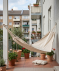 Hangmat met draagtas beige