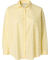 Blouse met oogjesborduursel lichtgeel