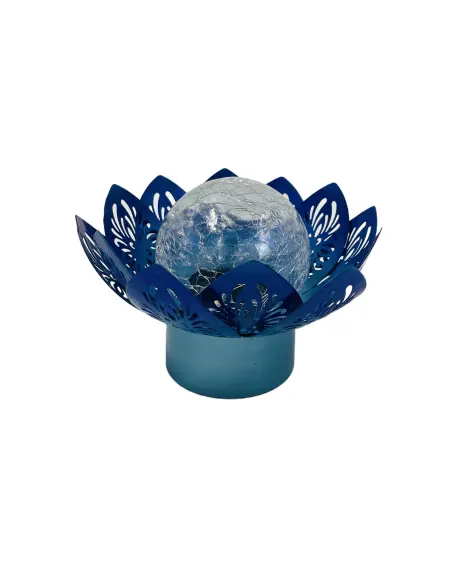 Solarleuchte in Blumenform