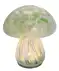 Solarleuchte Glaspilz hellgrün