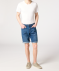 Denim short donker denimblauw
