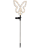 Solarleuchte Figur weiß/grau