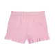 Pantalón corto con bordado de ojales