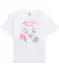 Kinder T-shirt met glitter wit