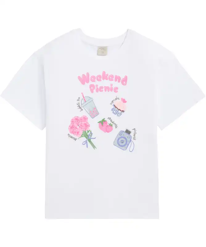 Kinder T-shirt met glitter