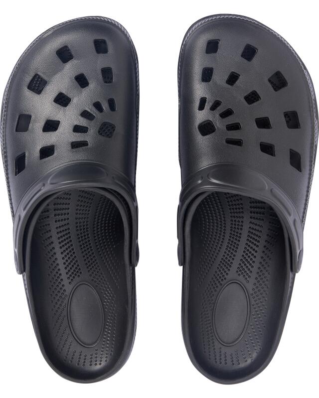 Clogs homme, noir (KiK Clogs (schwarz)) — KiK, produit allemand authentique au Maroc