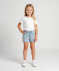 Jeans-Shorts Zitronen jeansblau