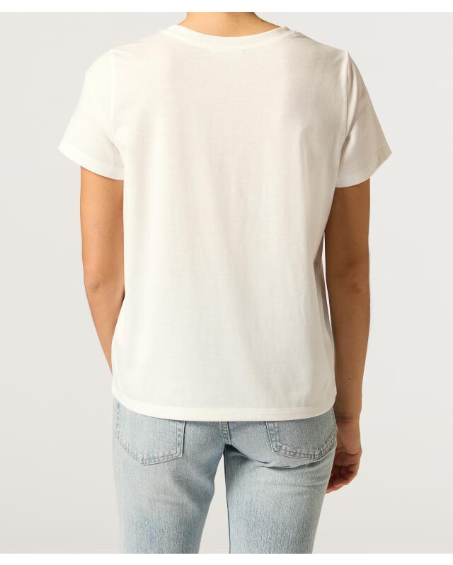 تيشيرت بطبعة صدفة للنساء، أبيض (KiK T-Shirt mit Muschel-Print (weiß)) — KiK, منتج ألماني أصلي في المغرب
