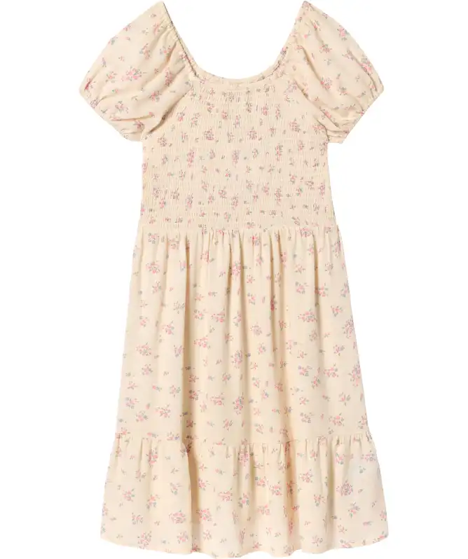 Kinder jurk met bloemem