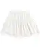 Kinder rok met geïntegreerde shorts wit
