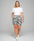 Bermuda met zebrapatroon zebraprint
