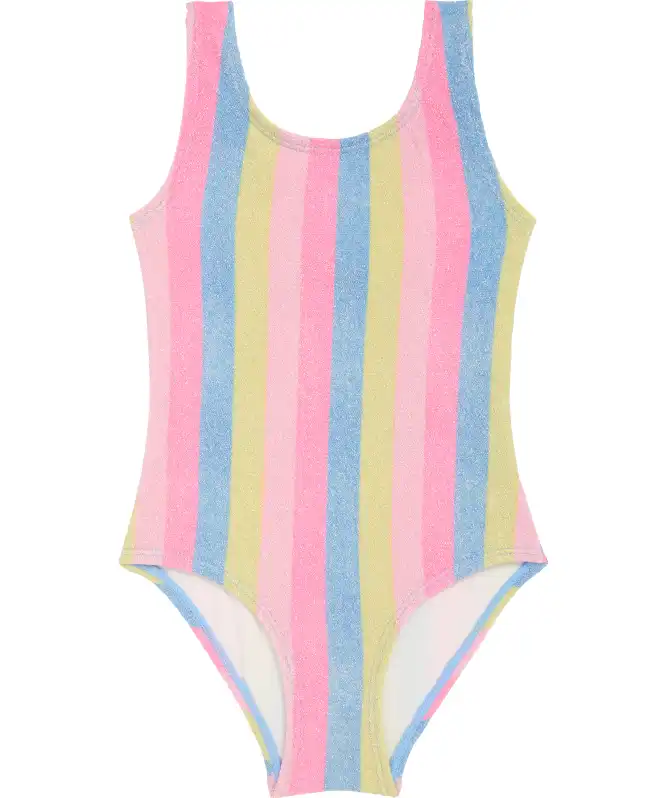 Zwempak kleurrijk gestreept