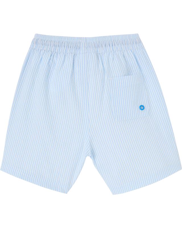 Short de bain à rayures garçon, bleu clair (KiK Badeshorts gestreift (hellblau)) — KiK, produit allemand authentique au Maroc
