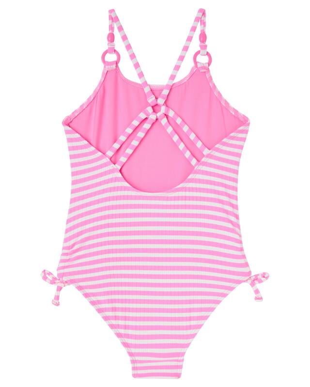 Maillot de bain fille, rose fluo (KiK Badeanzug (neon rosa)) — KiK, produit allemand authentique au Maroc