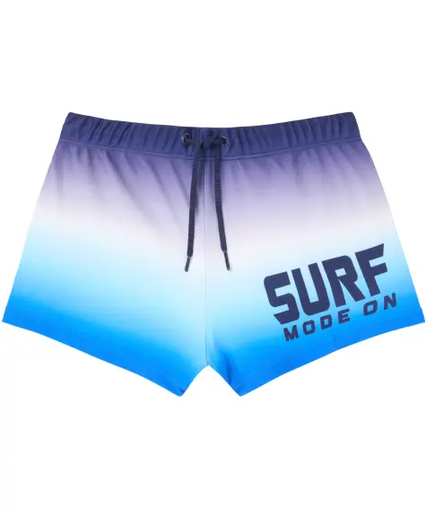 Badehose mit Farbverlauf