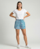 Musselin-Shorts Leo Leopardendruck