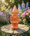 Einfarbiger Gartenzwerg orange