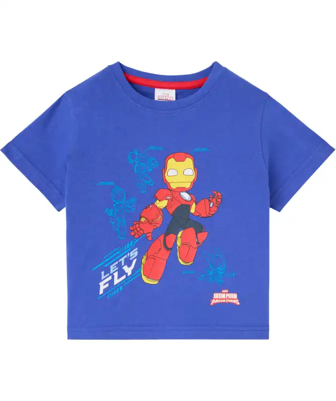 Kinder T-shirt met Iron Man