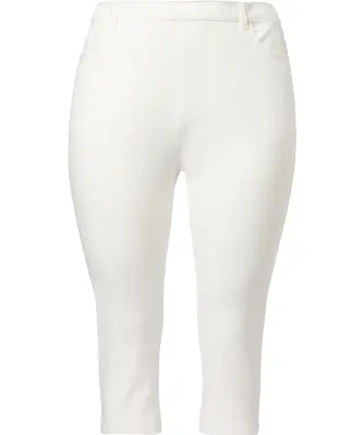 Twill broek in capri lengte