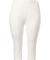 Twill broek in capri lengte wit