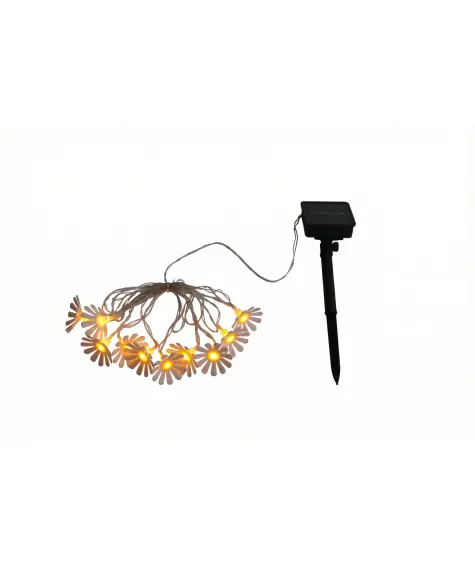 Solar-Lichterkette Gänseblümchen