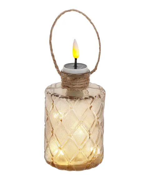 Solarleuchte Glaslaterne