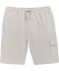 Sweatshorts in Bermudalänge hellgrau