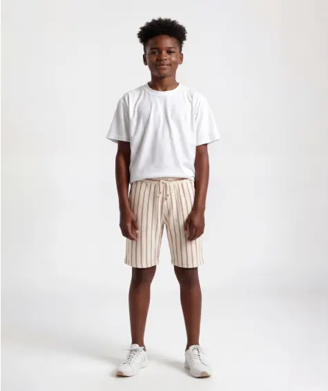 Bermudashorts mit Streifen