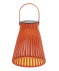 Solarlampe Kegel rot