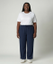Bequeme Viskose-Hose dunkelblau