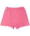 Kinder shorts gekreukeld roze
