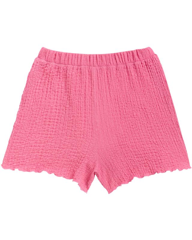 شورت بقماش مجعد للبنات، وردي (KiK Crinkle-Shorts (rosa)) — KiK, منتج ألماني أصلي في المغرب