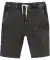 Kinder short in bermuda lengte denim zwart