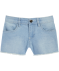 Jeans-Shorts aus Baumwolle jeansblau