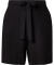 Shorts aus Viskose schwarz