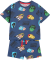 T-Shirt + Shorts blau
