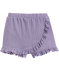 Skort in Knitteroptik lila