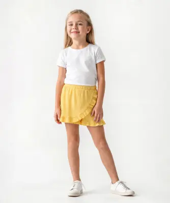 Skort in Knitteroptik