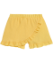 Skort in Knitteroptik gelb