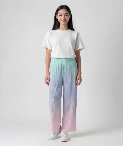 Spodnie plisowane