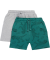 Sweatshorts Dinos grau/grün