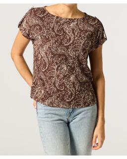 marron imprimé