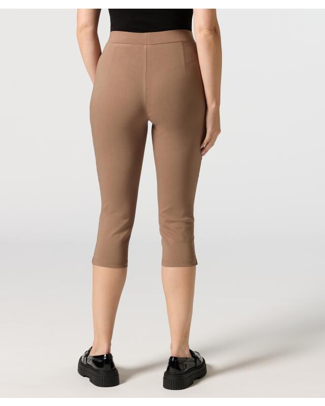 Bengaline trousers with elasticated waistband for women, light brown (KiK Bengalinhose mit elastischem Bund (hellbraun)) — KiK, authentic German product in Morocco