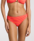 Strukturierter Bikini-Slip pink gestreift