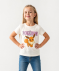 T-Shirt aus Baumwolle offwhite