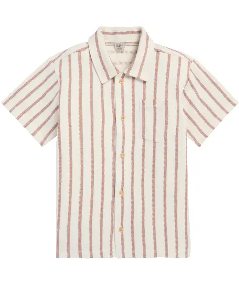 Gestreiftes Baumwollhemd