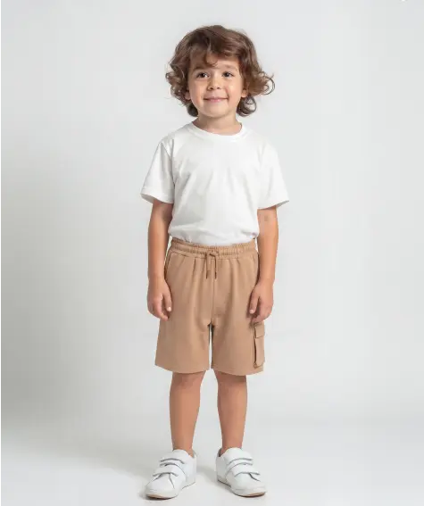 Sweatshorts mit Cargotasche