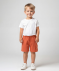 Sweatshorts in Bermudalänge rot