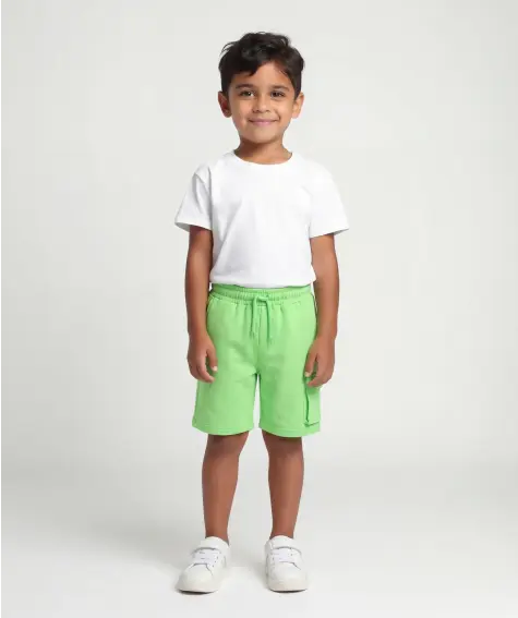 Sweatshort groen